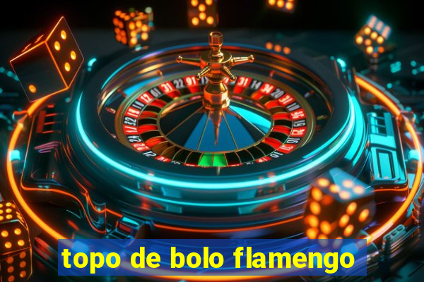 topo de bolo flamengo